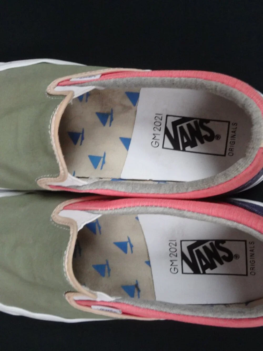 VANS VAULT OG CLASSIC SLIP-ON LX GEOFF MCFETRIDGE TRANSCENTCOASTAL MENS SIZE 11